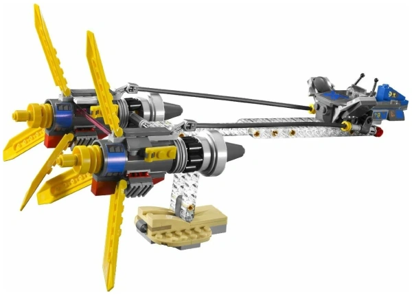 Конструктор LEGO Star Wars 7962 Anakin's and Sebulba's Podracers Гоночные Капсулы Энакина и Себульбы УЦЕНКА (детали новые, не в родных пакетах)